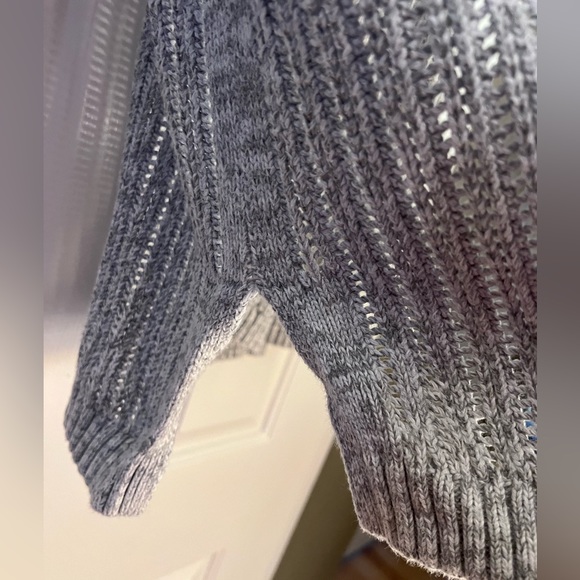 GAP Thick Knit Grey Cardigan size S Small - Picture 4 of 7